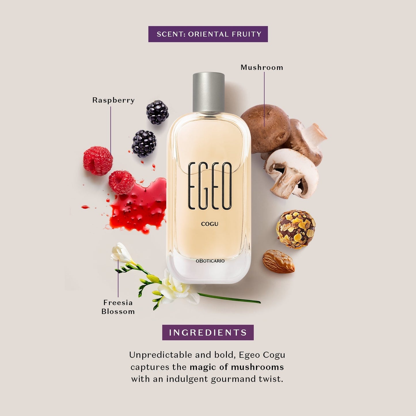 Egeo Cogu Eau de Toilette 90ml | o Boticário