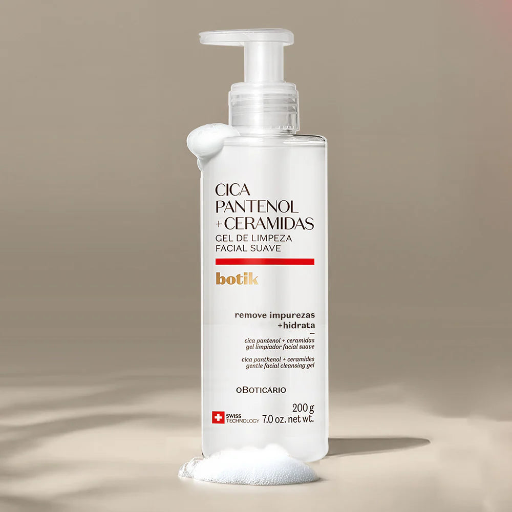 Botik Cica Pantenol + Ceramides Facial Cleansing Gel | O Boticário