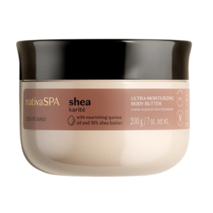 Nativa SPA Shea Karite Ultra Moisturizing Body lotion 200g |o Boticário