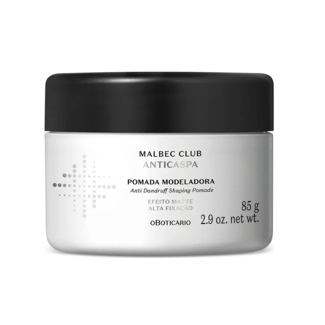 Malbec Club Anti-Dandruff Shaping Pomade | O Boticário
