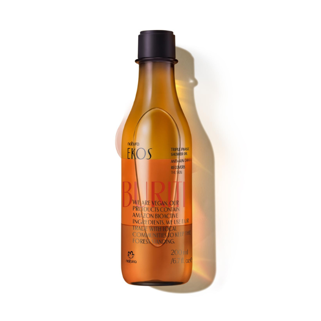 Ekos Buriti Triple Phase Shower Oil | Natura