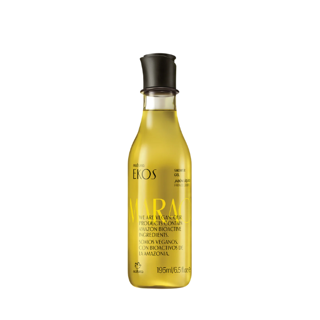 Ekos Passion Fruit Exfoliating Shower Gel - 185ml | Natura