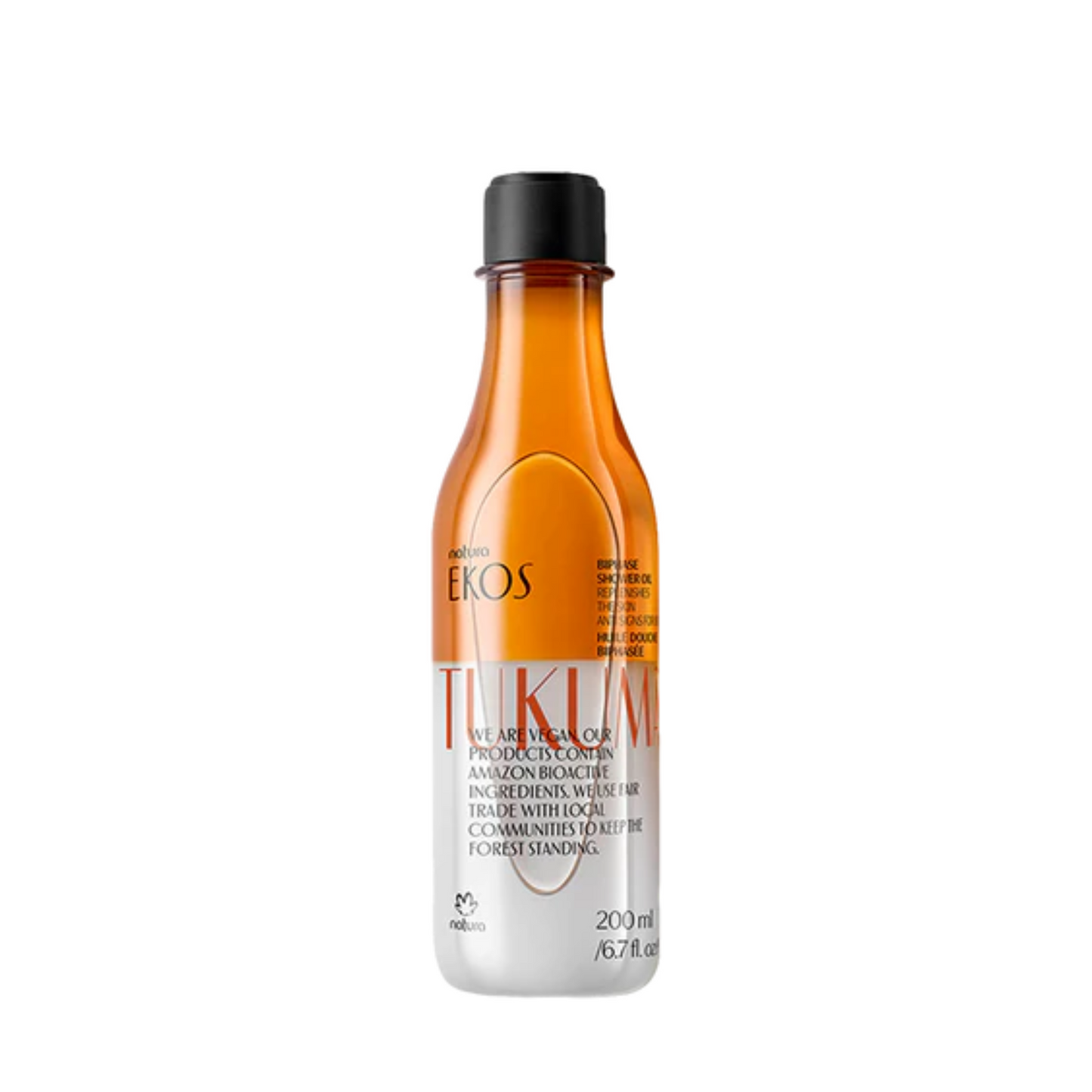 Ekos Tukuma Biphase Shower Oil - 200ml | Natura