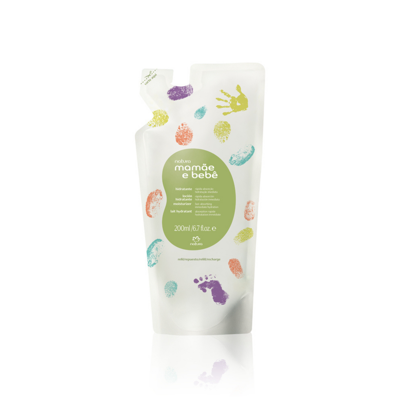 Baby Eco-Refill Moisturising Lotion Mamãe e Bebê - 200ml | Natura
