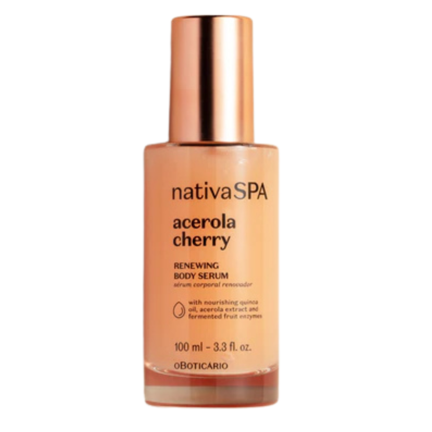 Nativa SPA Renewing Body Serum Acerola Cherry - 100ml | O Boticário