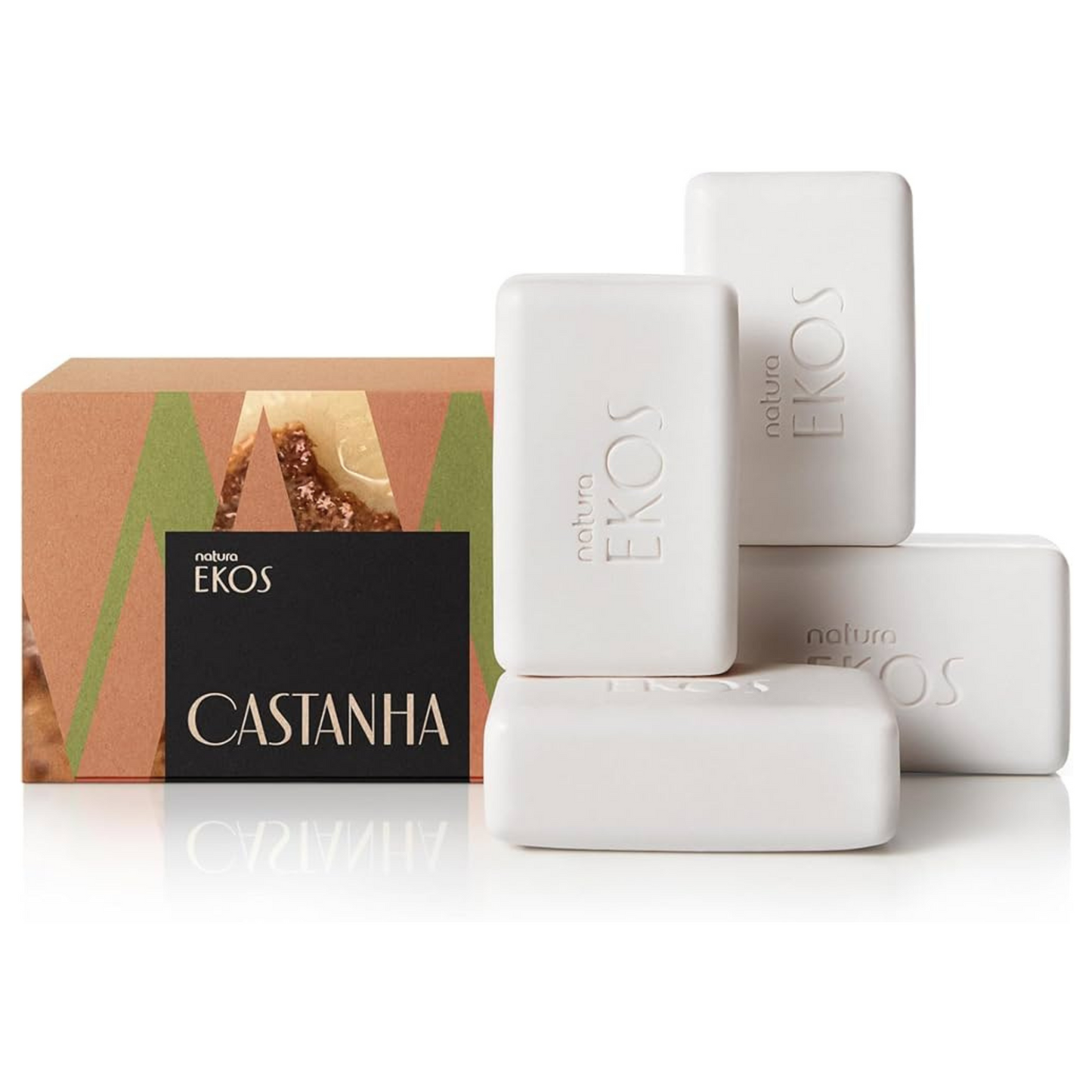Ekos Soap Bar Castanha - 4pcs | Natura