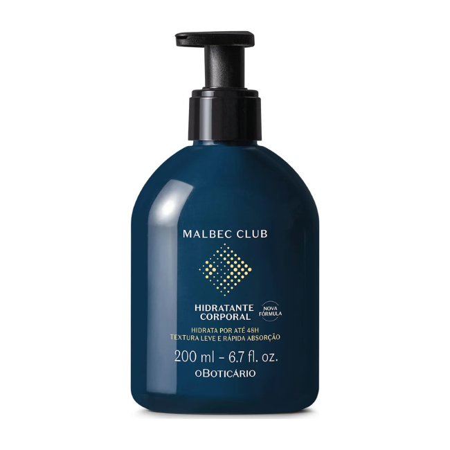 Malbec Club Body Moisturizer, 200ml- O Boticário
