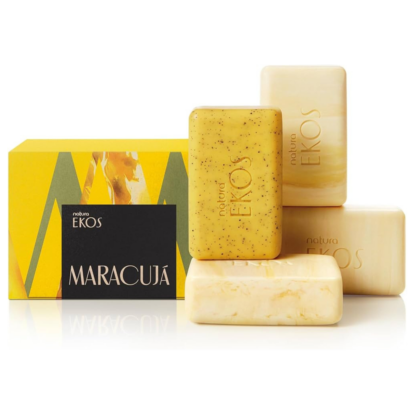 Ekos Soap Bar Maracuja (Passionfruit) - 4pcs | Natura