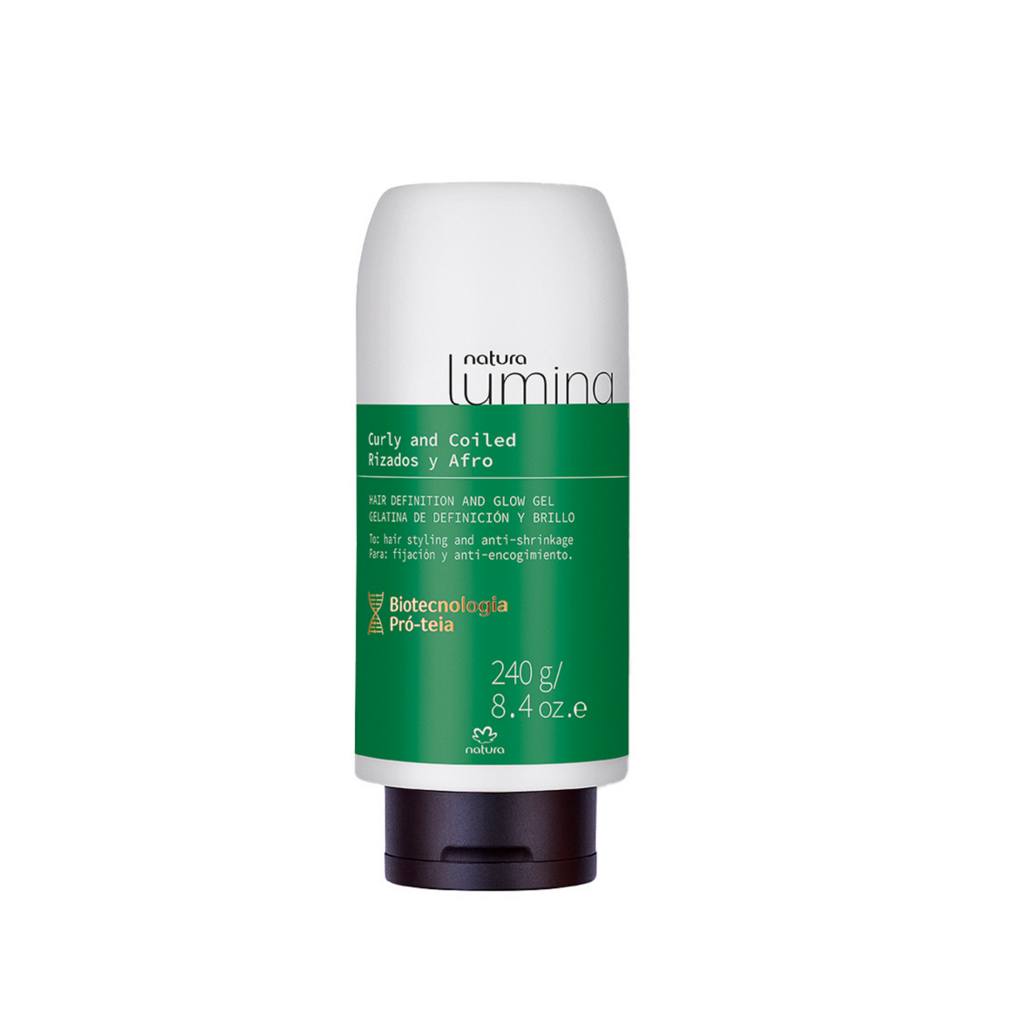 Lumina Curly and Coiled Hair Definition and Glow Gel - 240g | Natura