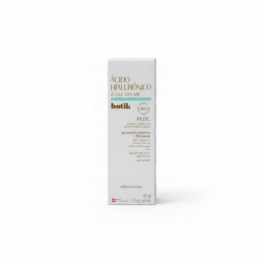 Botik Hyaluronic Acid Firming Facial gel Cream Refill 40g| O Boticário