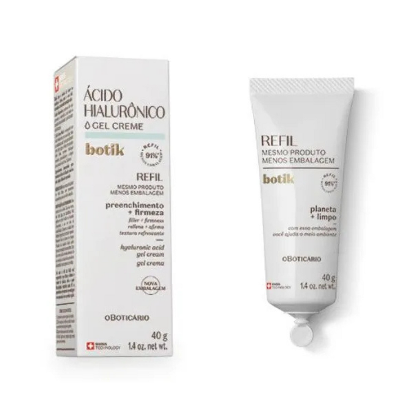 Botik Hyaluronic Acid Gel Cream Refill 40 g | O Boticário