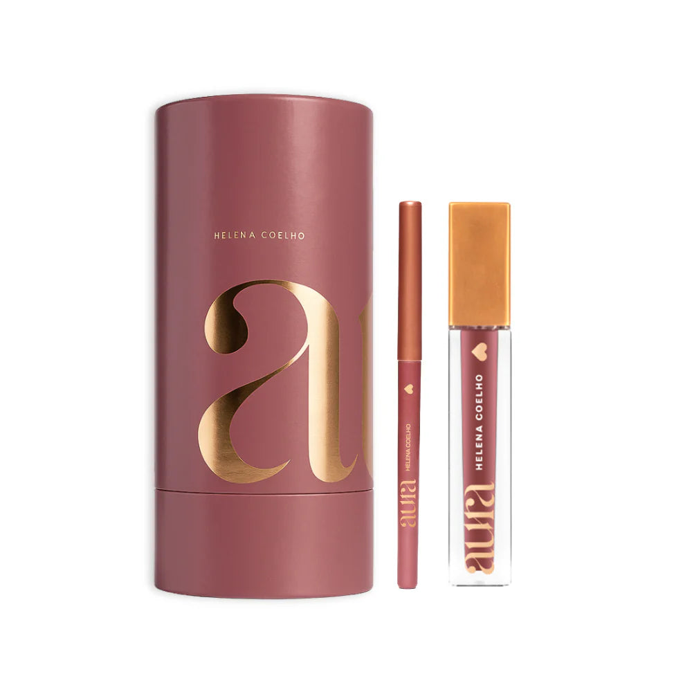 Aura Signature Lips- Truffle Christmas Gift Set | O Boticário
