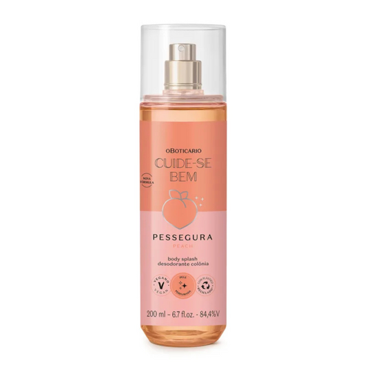 Cuide-se Bem Peach Body Splash | O Boticário