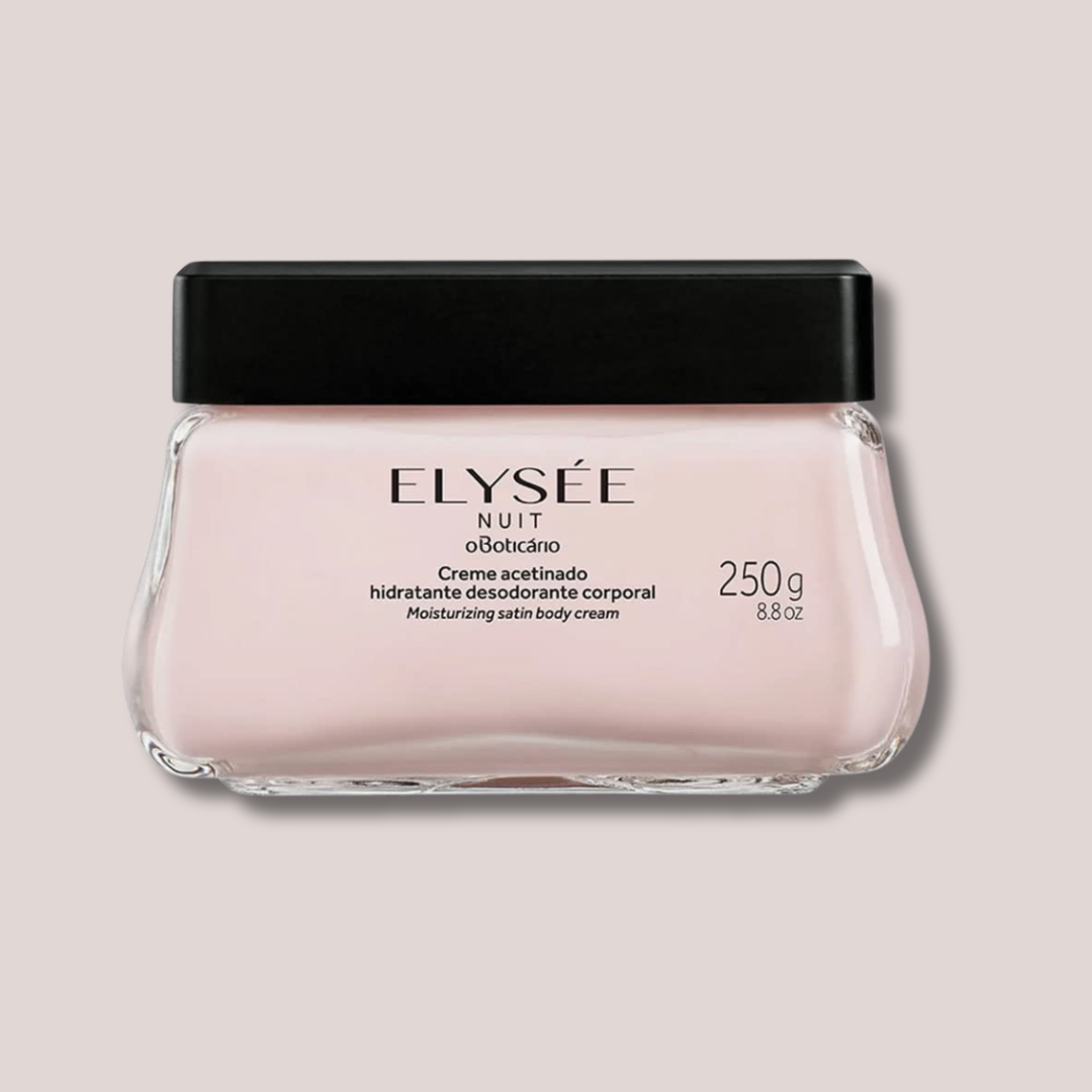 Elysee Nuit satin Moisturizing Body Cream 250ml | O Boticário