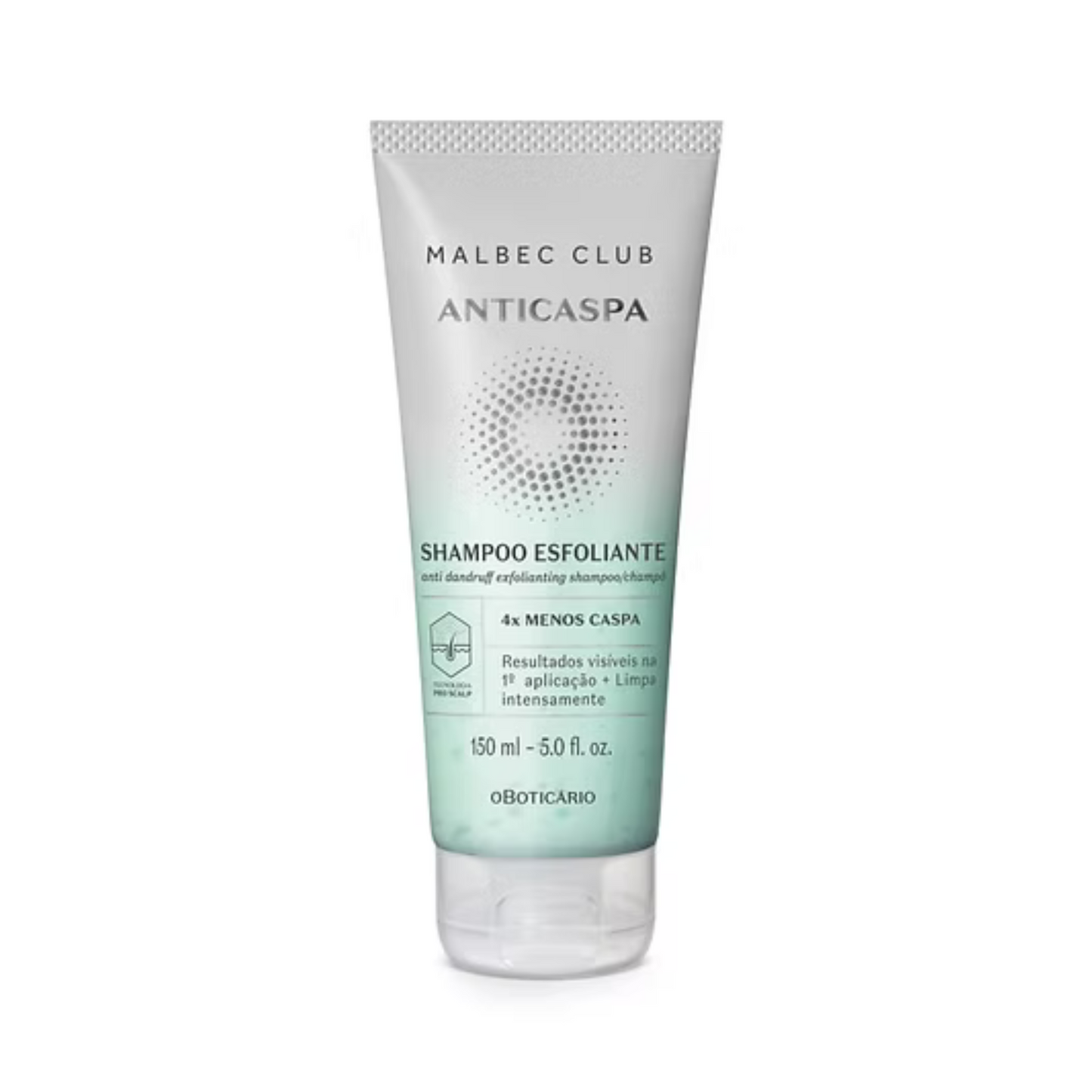 Malbec Club Shampoo Anti-Dandruff Exfoliating | O Boticário