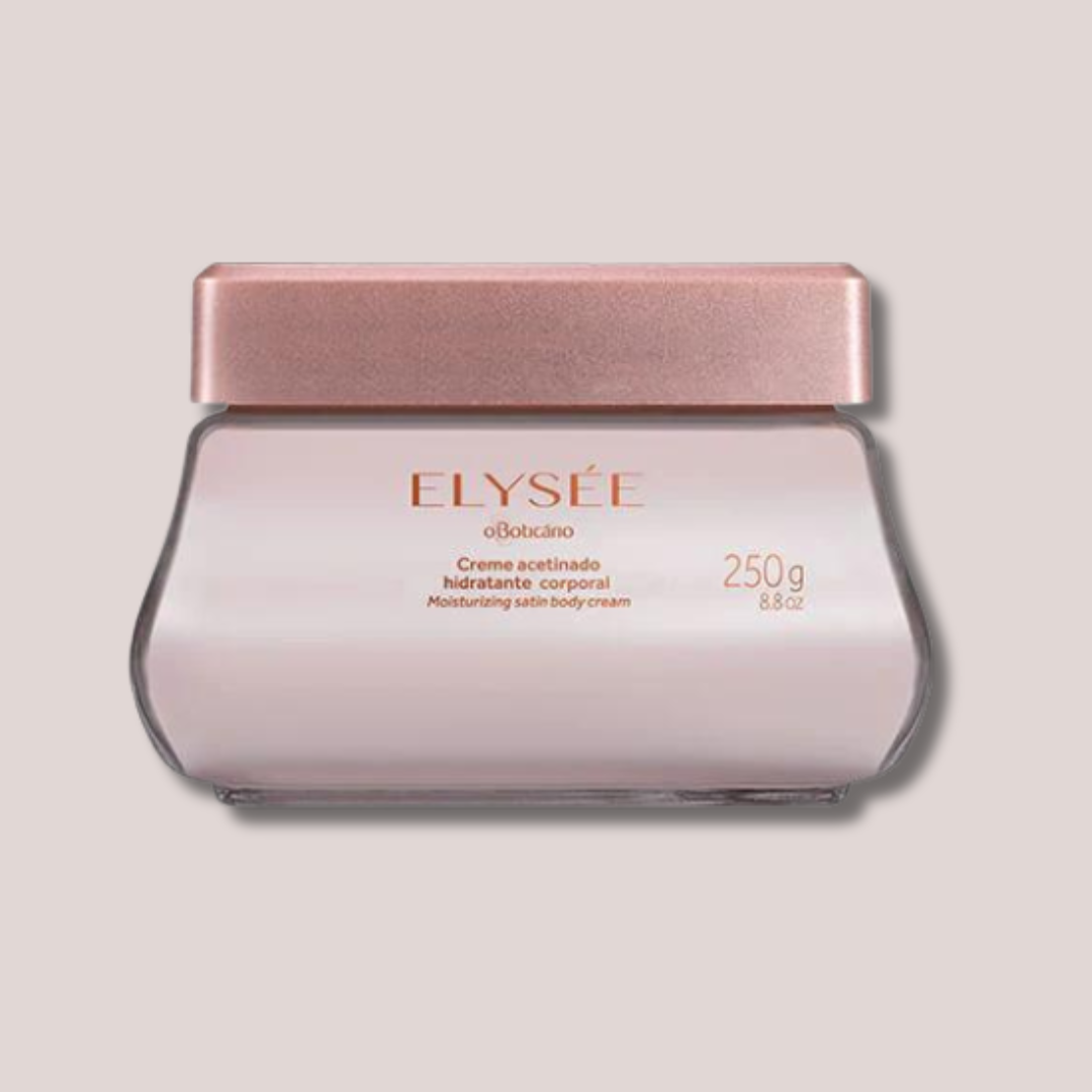 Elysee Satin Moisturizing Body Cream 250ml | O Boticário