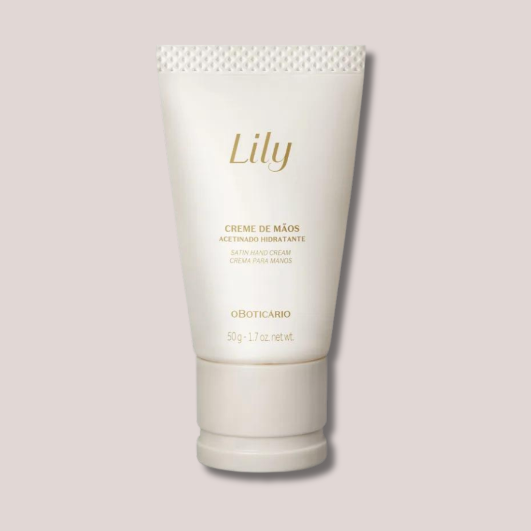 Lily Satin Hand Cream 50g | O Boticário