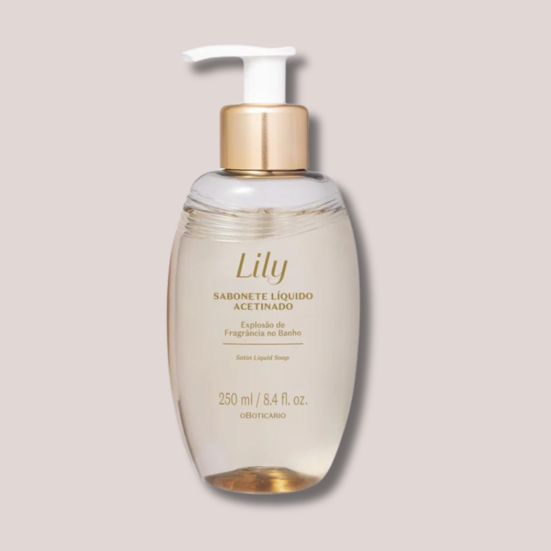 Lily Satin Liquid Soap 250ml | O Boticário