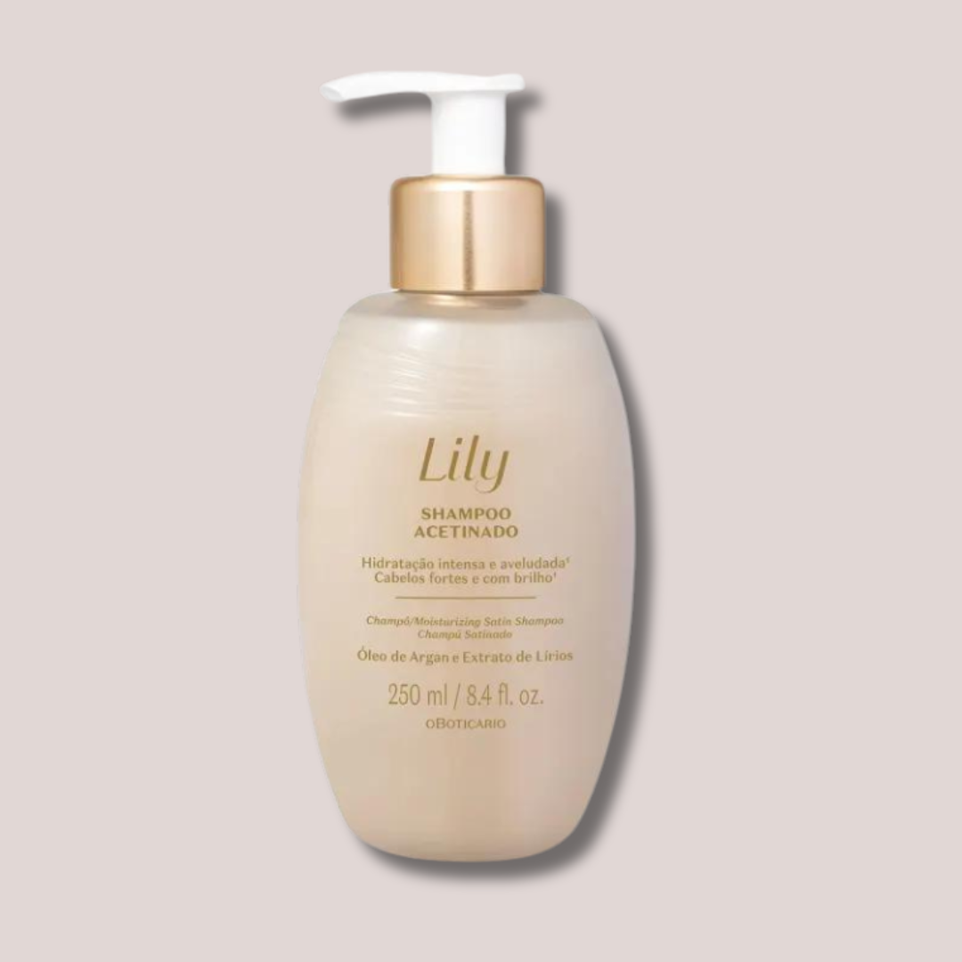 Lily Satin Moisturizing Shampoo 250ml | O Boticário