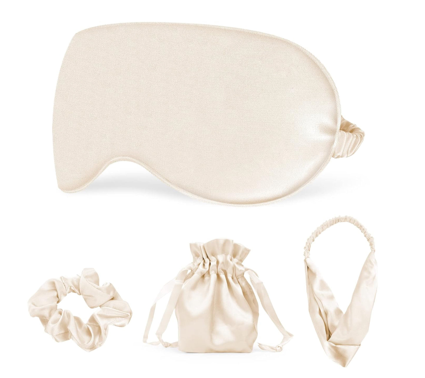 Glow Serum Gift Set (Silk Sleep Mask + Restore Serum)