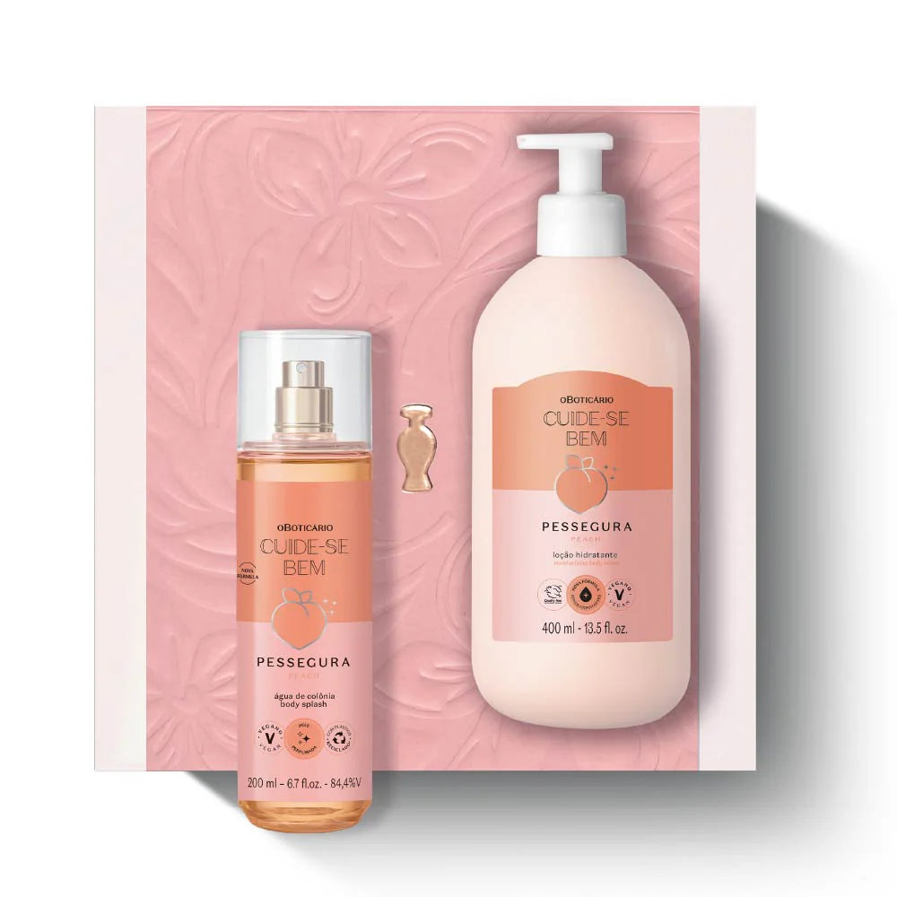 Kit Cuide-se Bem Pessegura Body Lotion and Body Splash