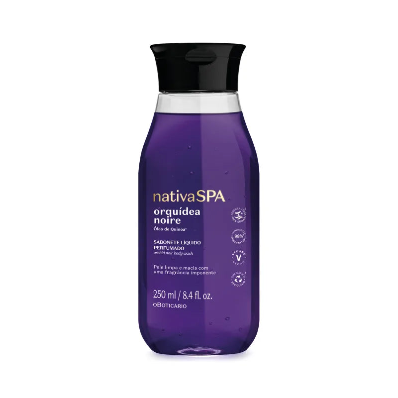 NativaSPA Orchid Noir Body Wash 250ml O Boticário