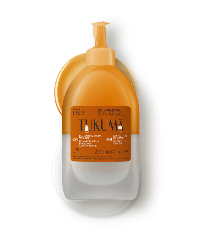 Ekos Tukuma Refill Biphase Shower Oil 200ml | Natura