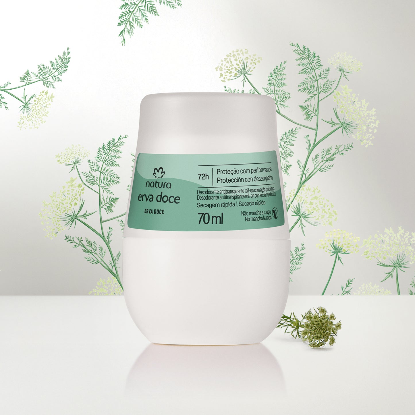 Todo Dia Roll On Anise Deodorant 70ml | Natura
