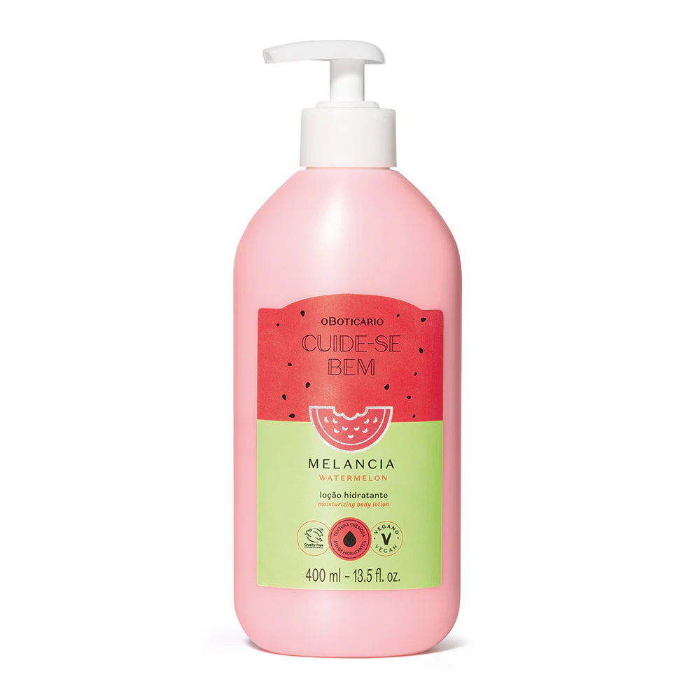 Cuide-se Bem Watermelon Body Lotion 400ml | O Boticário