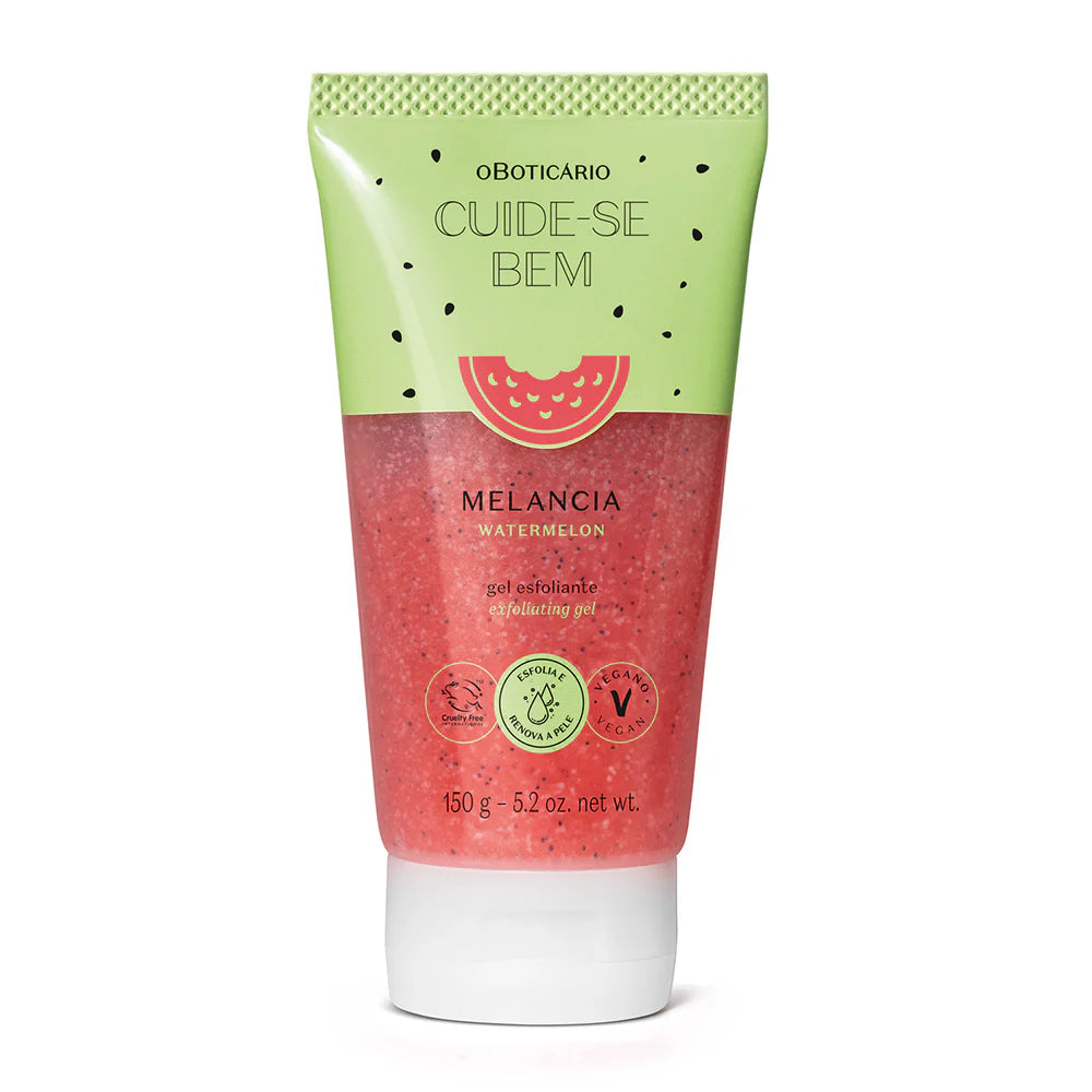 Cuide-se Bem Watermelon Exfoliating Gel 150g | O Boticário