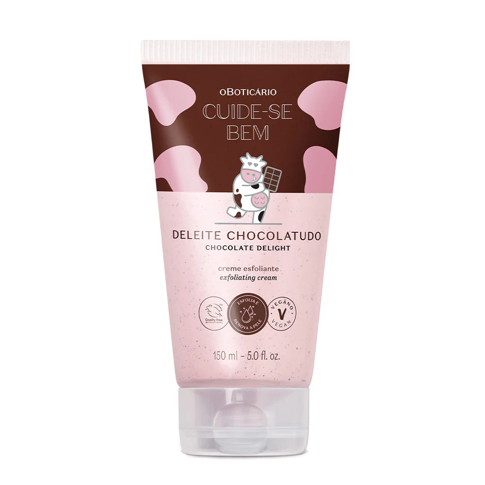 Cuide-se Bem Chocolate Delight Exfoliating Cream 150 ml | O Boticário