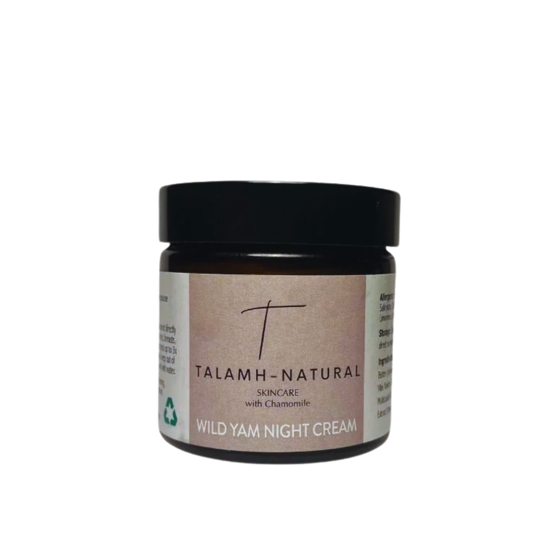 Wild Yam Night Cream 60ml | Talamh-Natural
