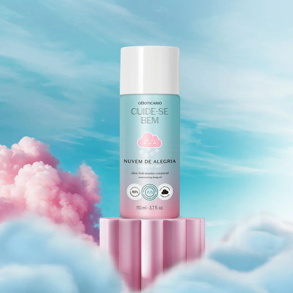 Cuide-se Bem Nuvem de Alegria Cloud of Joy Moisturising Body Oil 110ml | O Boticário