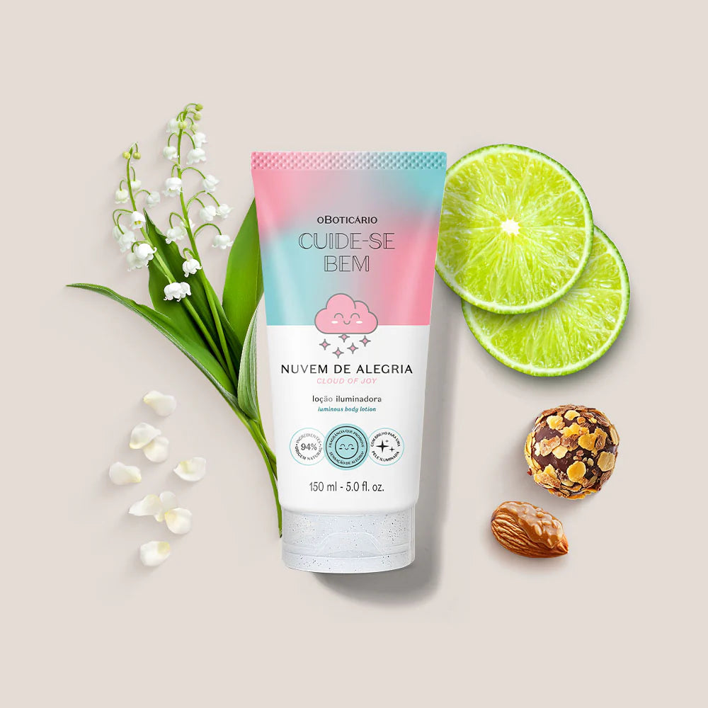 Cuide-se Bem Nuvem de Alegria Cloud of Joy Luminous Body Lotion 150ml | O Boticário