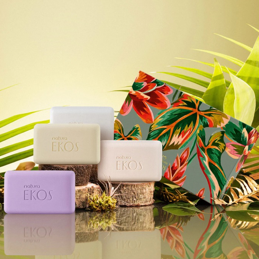 Ekos Holiday Creamy Soap Bar Set | Natura
