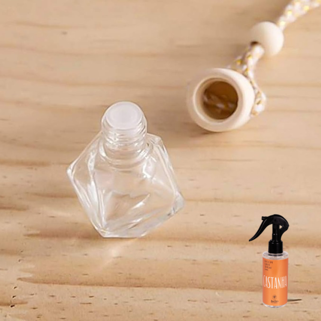 Brazil Nut Car Diffuser / Difusor de Carro Castanha