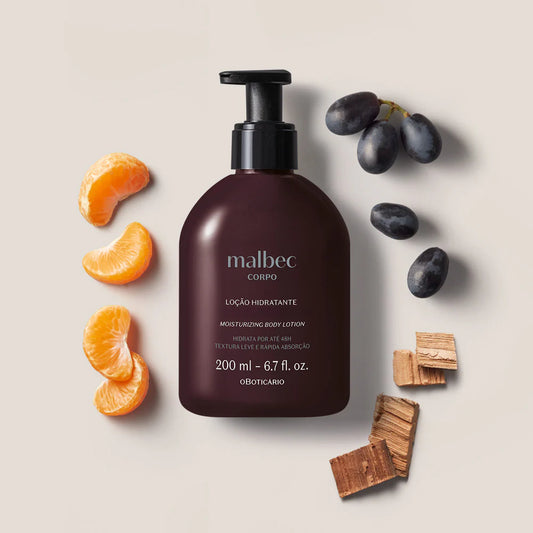 Malbec Moisturising Body Lotion 200ml | O Boticário