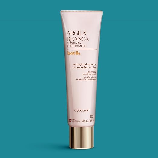 Máscara Facial Purificante de Argila Branca Botik 100g| O Boticário