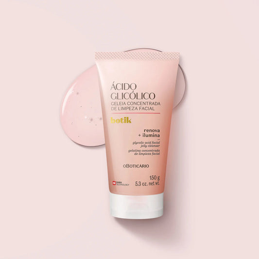 Gel de Limpeza Facial com Ácido Glicólico Botik, 150g | O Boticário