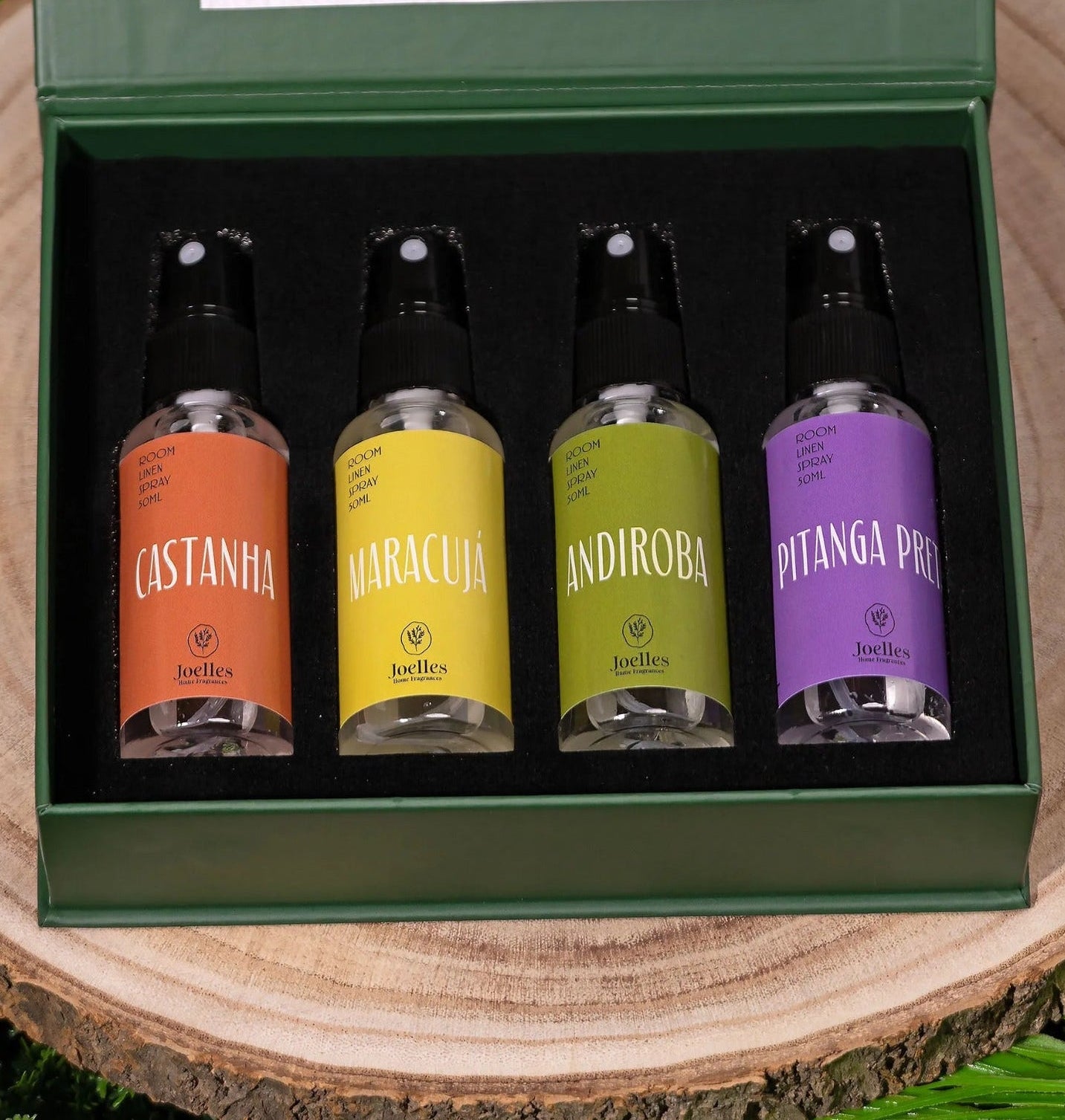 Premium Gift Spray Set Amazon rainforests with 4 Scents