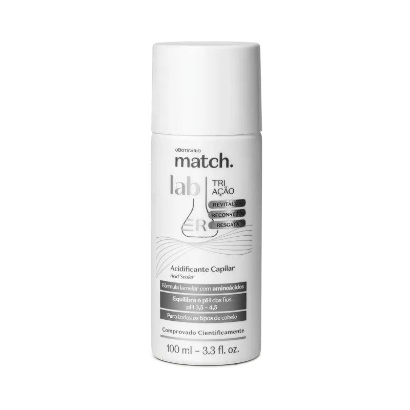 Match Lab Acid Sealer 100 ml | O boticario