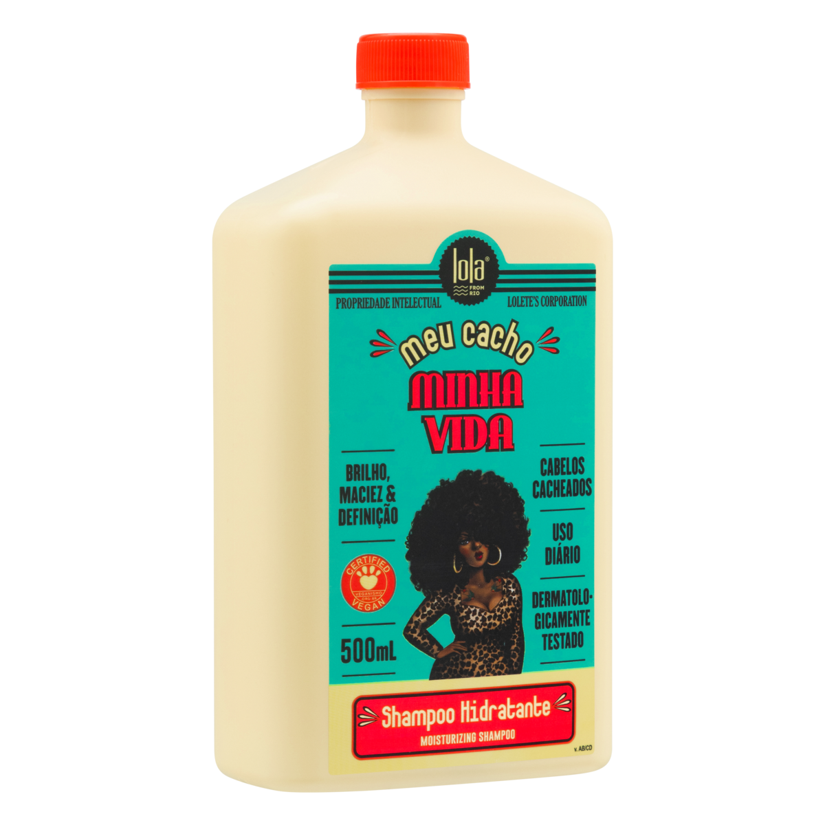 Meu Cacho Minha Vida Moisturising Shampoo for Curly Hair 500ml | Lola Cosmetics