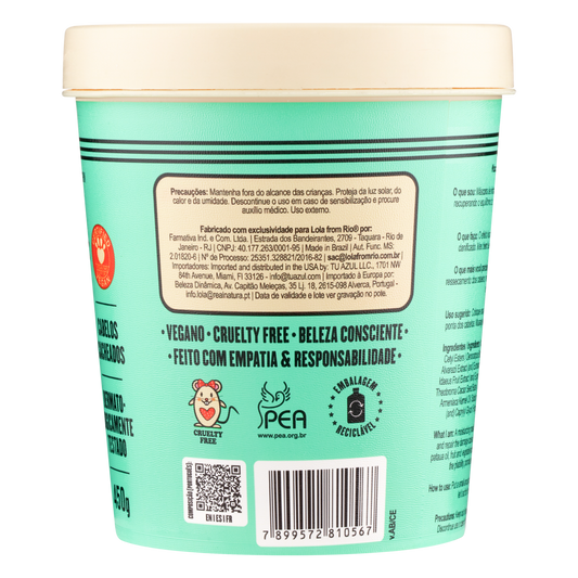 Meu Cacho Minha Vida Moisturizing Mask 450g | Lola Cosmetics