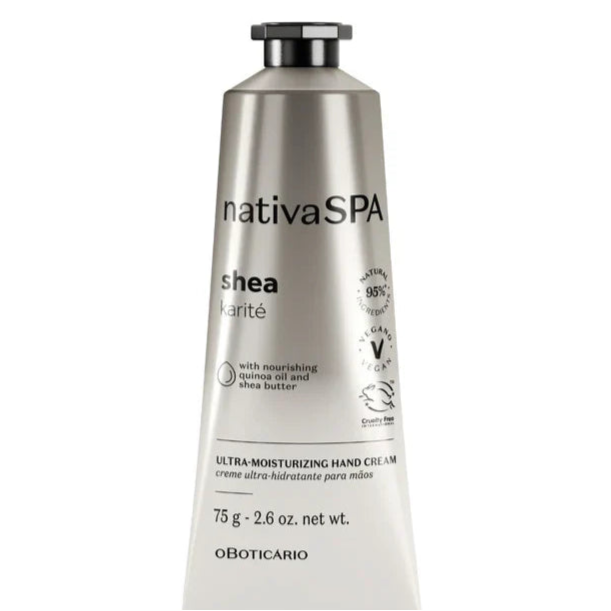 Nativa SPA Shea Karite Moisturizing Hand Cream 75g |o Boticário