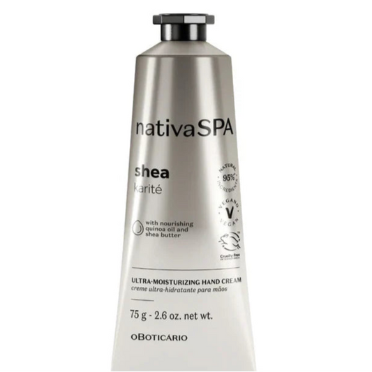Nativa SPA Shea Karite Moisturizing Hand Cream 75g |o Boticário