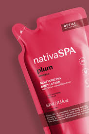 Nativa SPA-Refill Plum Body Moisturizing Deodorant Lotion 400ml | O Boticário