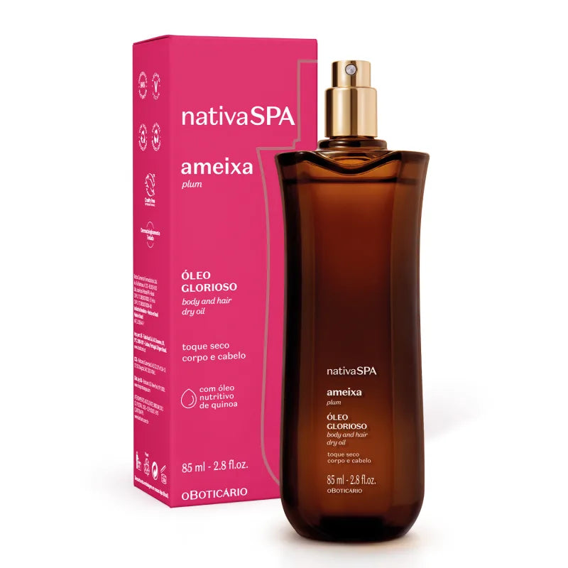 Nativa SPA Glorious Dry Oil Plum 85ml|o Boticário