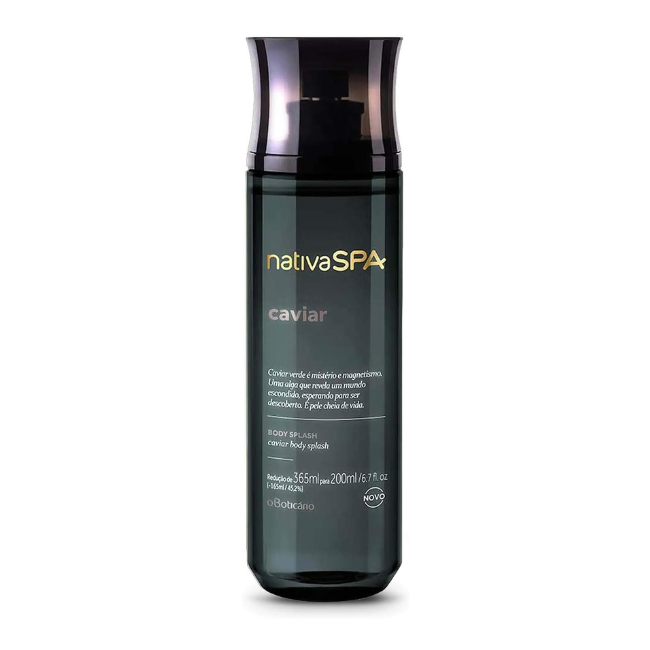 Nativa Spa Body Splash  Caviar 200ml| O Boticário