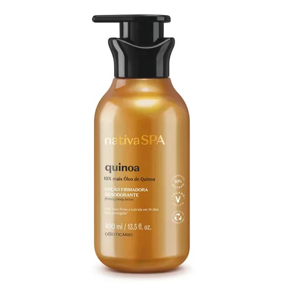 Nativa SPA Quinoa Moisturizing Lotion 400ml | O Boticário