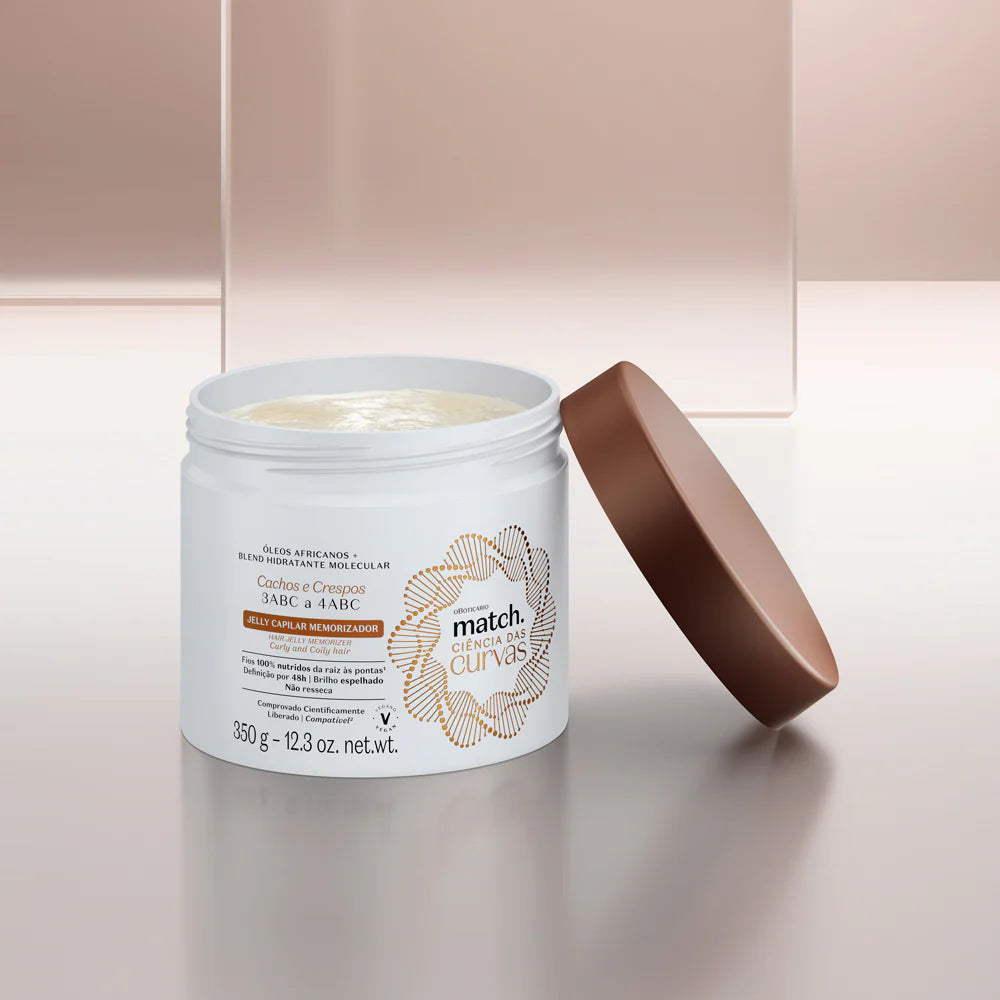 Match Science of Curly Hair Jelly 350g | O Boticario